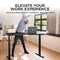 Uncaged Ergonomics RiseUpElectricStandingDesk60X30BlackDesktopDualMotorMemory, RUbbkMDF60 RUbbkMDF60 - alternate 3